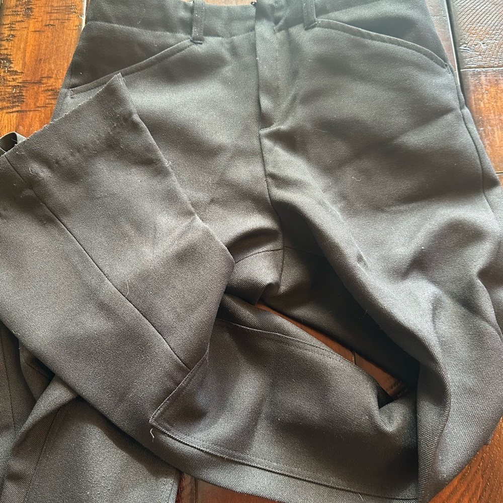 Chic Black Riding Pants